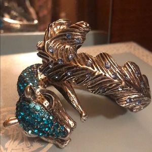 Crystal squirrel bracelet